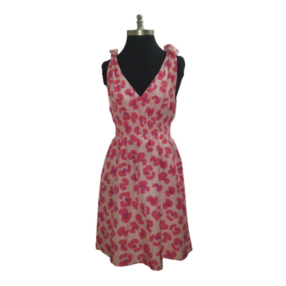 Mr Abbott For Barney's NY Silk Rayon Geometric Print Dress XS/S